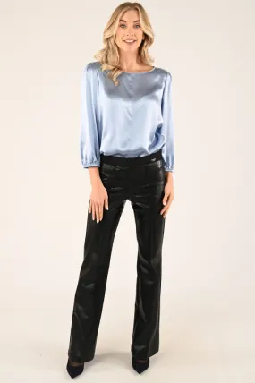 -Marc Cain Blouse driekwart mouw Licht blauw  