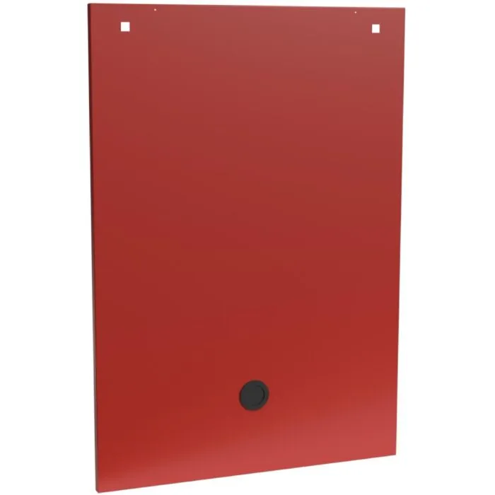 Kraftmeister Expert wand met kabeldoorvoer 102 cm rood