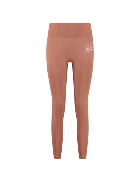 Malelions Malelions Women Sport Seamless Leggings - Red