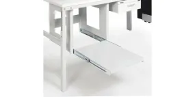 Uitschuifbare stalen plank voor printer/montage op dwarsverbinding